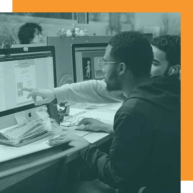 Developers working on accessible web design